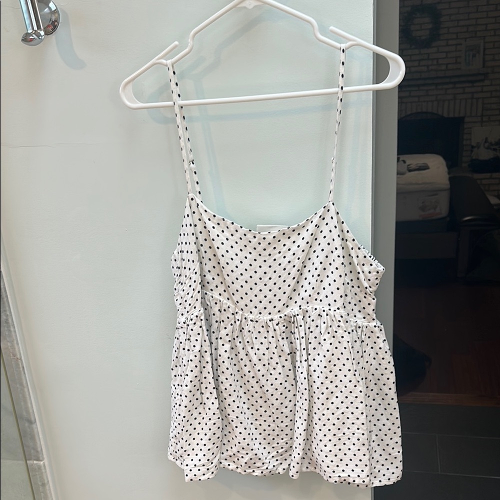 Kate Spade Cream Smocked Camisole